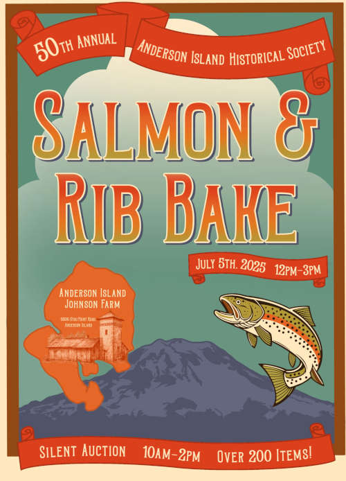 Salmon Bake Poster 2025